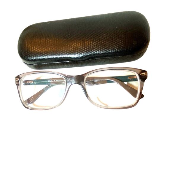 RAY-BAN RB5228 GreyPurple Eyeglasses Full Rim Rectangular 55-17 Frame Only +Case - Picture 3 of 9